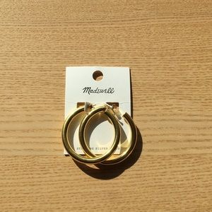 Madewell large hoop earrings ✨